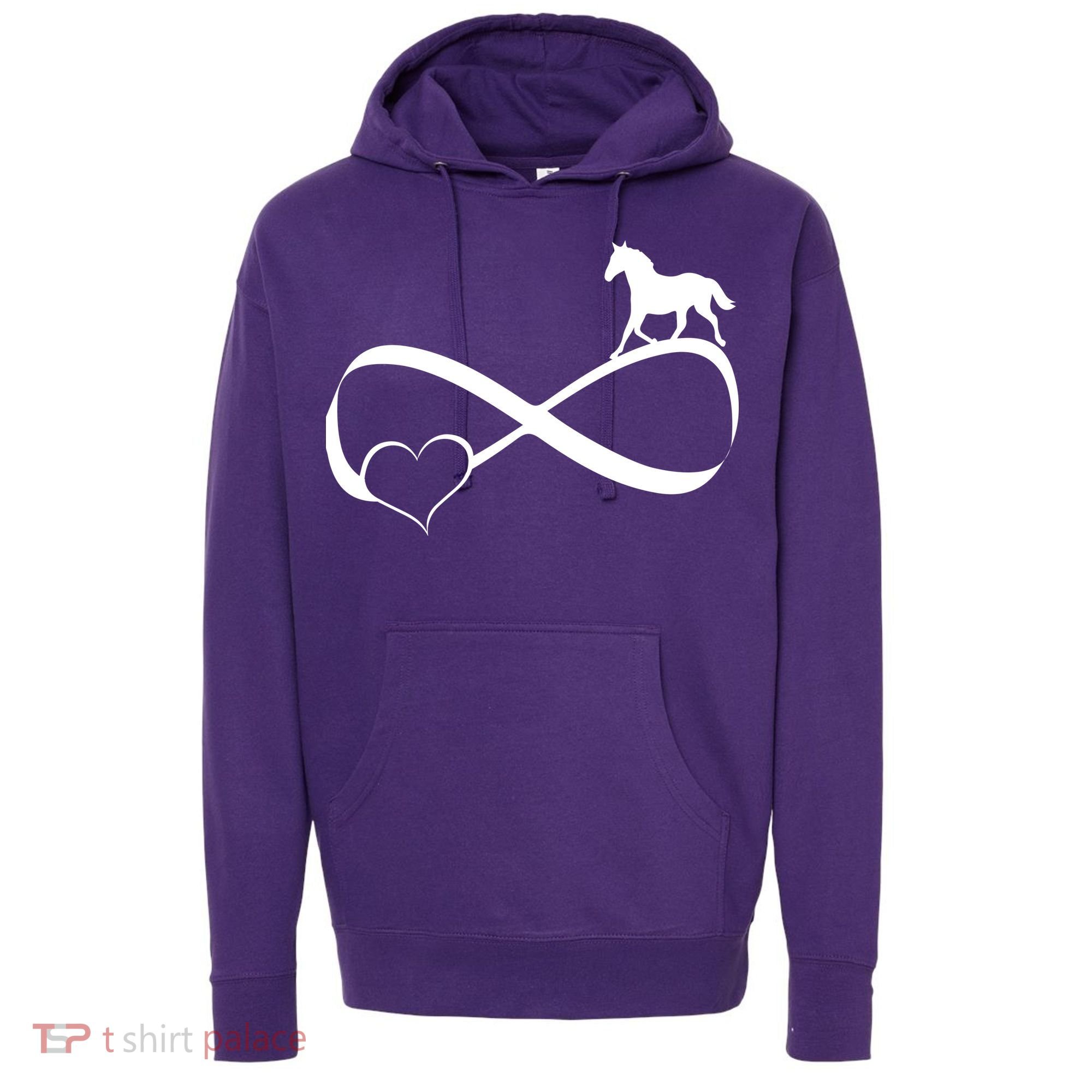 Horse Ribbon Of Love Hoodie