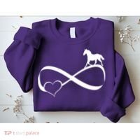 Horse Ribbon Of Love Sweatshirt thumb 2
