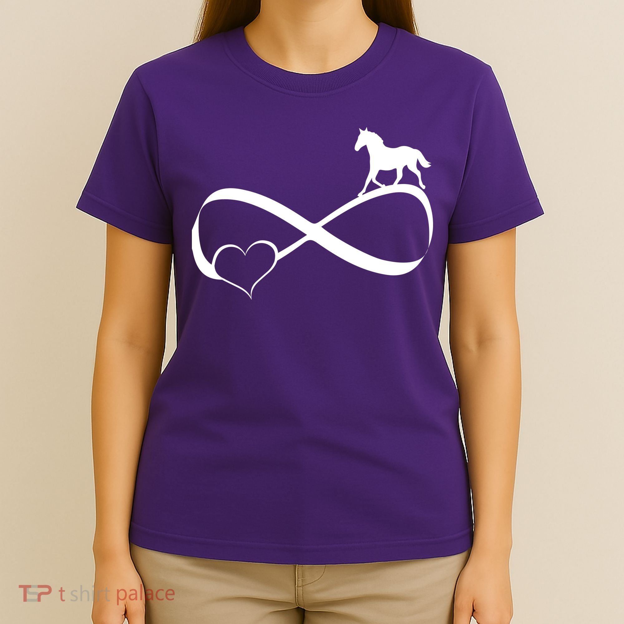Horse Ribbon Of Love T-Shirt