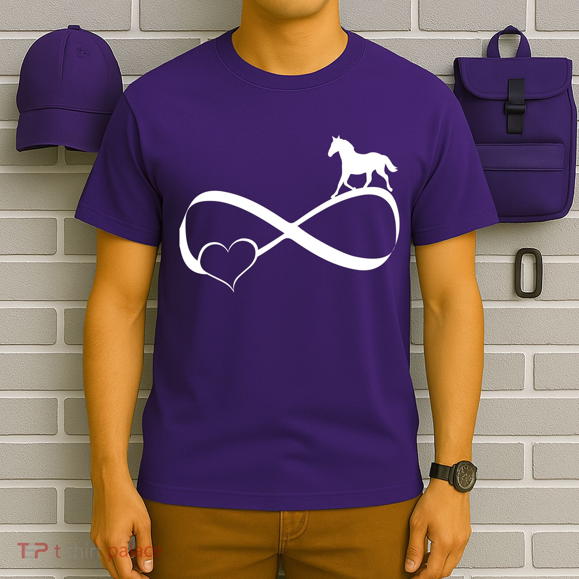 Horse Ribbon Of Love T-Shirt