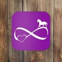 Horse Ribbon Of Love Coaster thumb 0