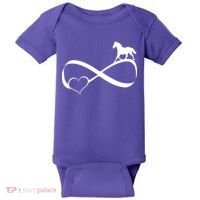Horse Ribbon Of Love Baby Bodysuit thumb 0