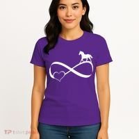 Horse Ribbon Of Love Women's T-Shirt thumb 4