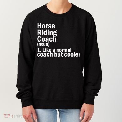 Horse Riding Coach Women's Sweatshirt