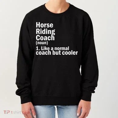 Horse Riding Coach Women's Sweatshirt