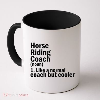 Horse Riding Coach Coffee Mug
