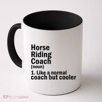 Horse Riding Coach Coffee Mug thumb 0