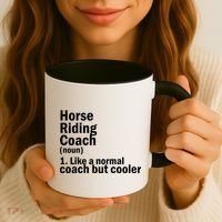 Horse Riding Coach Coffee Mug thumb 3