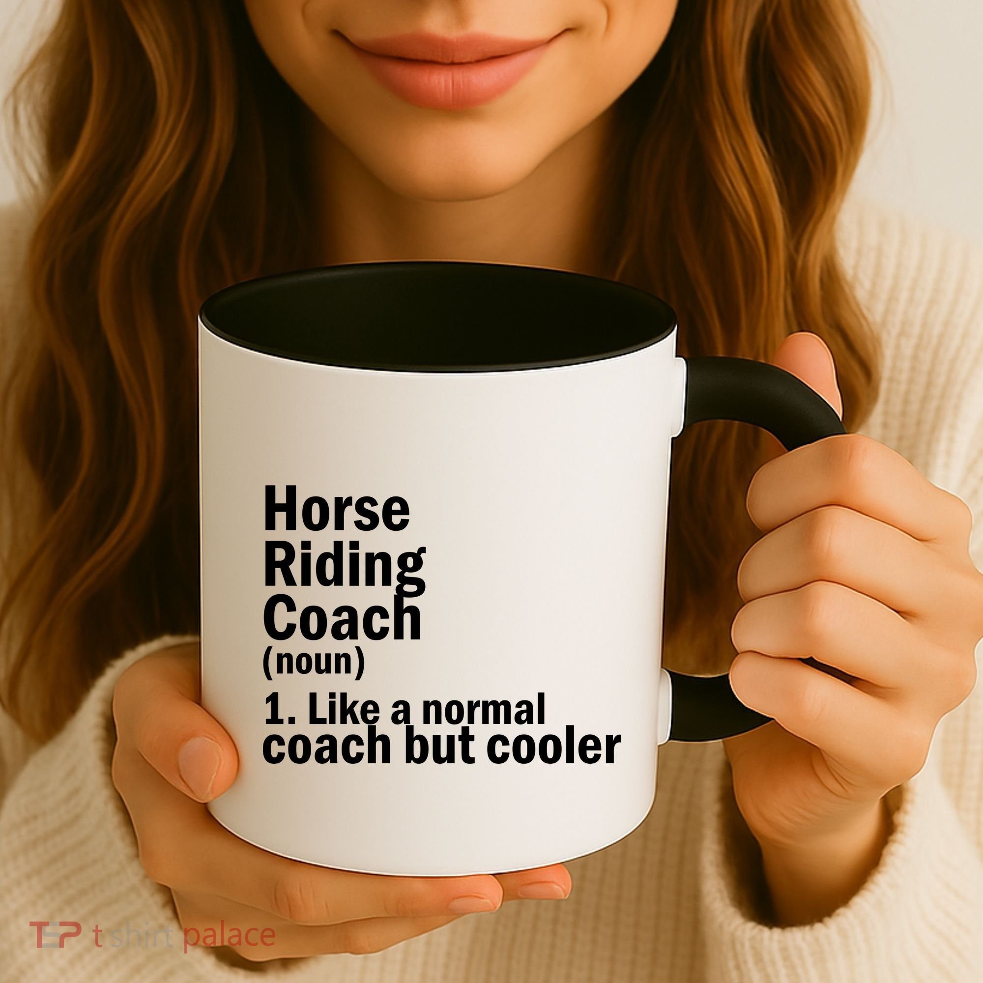 Horse Riding Coach Coffee Mug