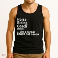 Horse Riding Coach Tank Top thumb 3