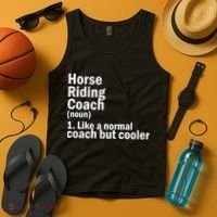 Horse Riding Coach Tank Top thumb 4
