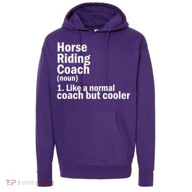 Horse Riding Coach Hoodie