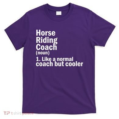 Horse Riding Coach T-Shirt