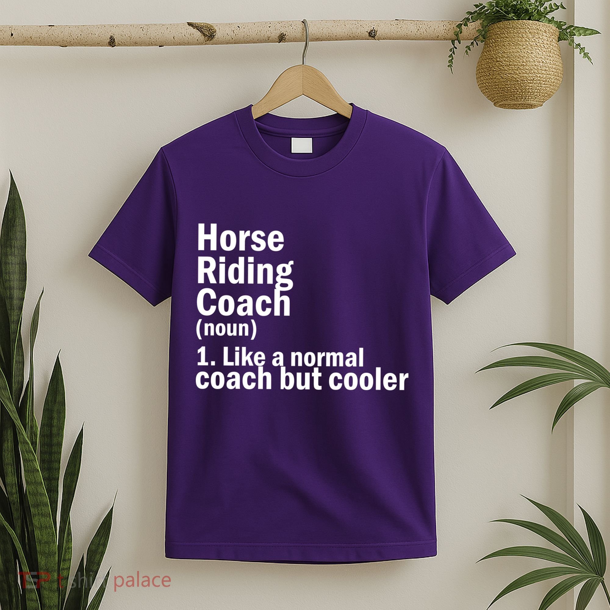 Horse Riding Coach T-Shirt
