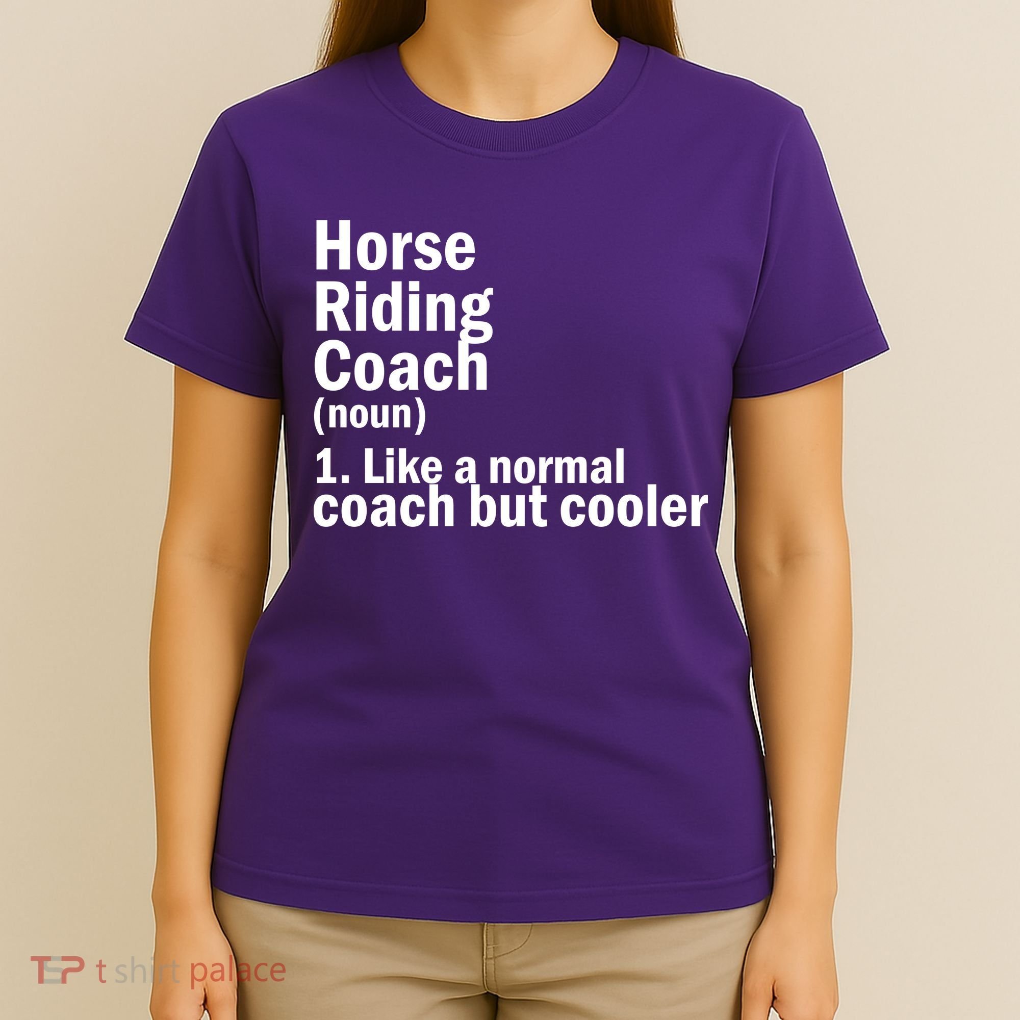 Horse Riding Coach T-Shirt