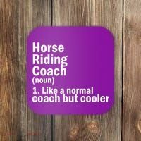 Horse Riding Coach Coaster thumb 0