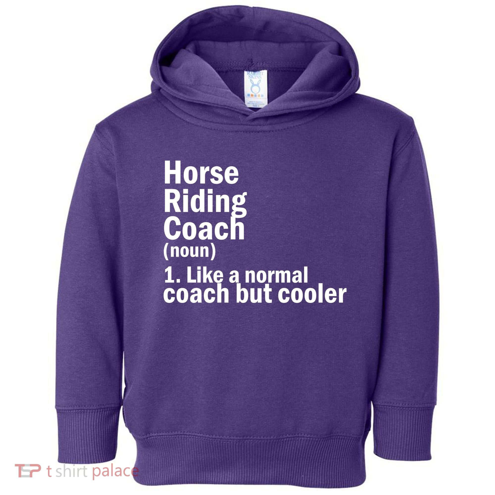 Horse Riding Coach Toddler Hoodie