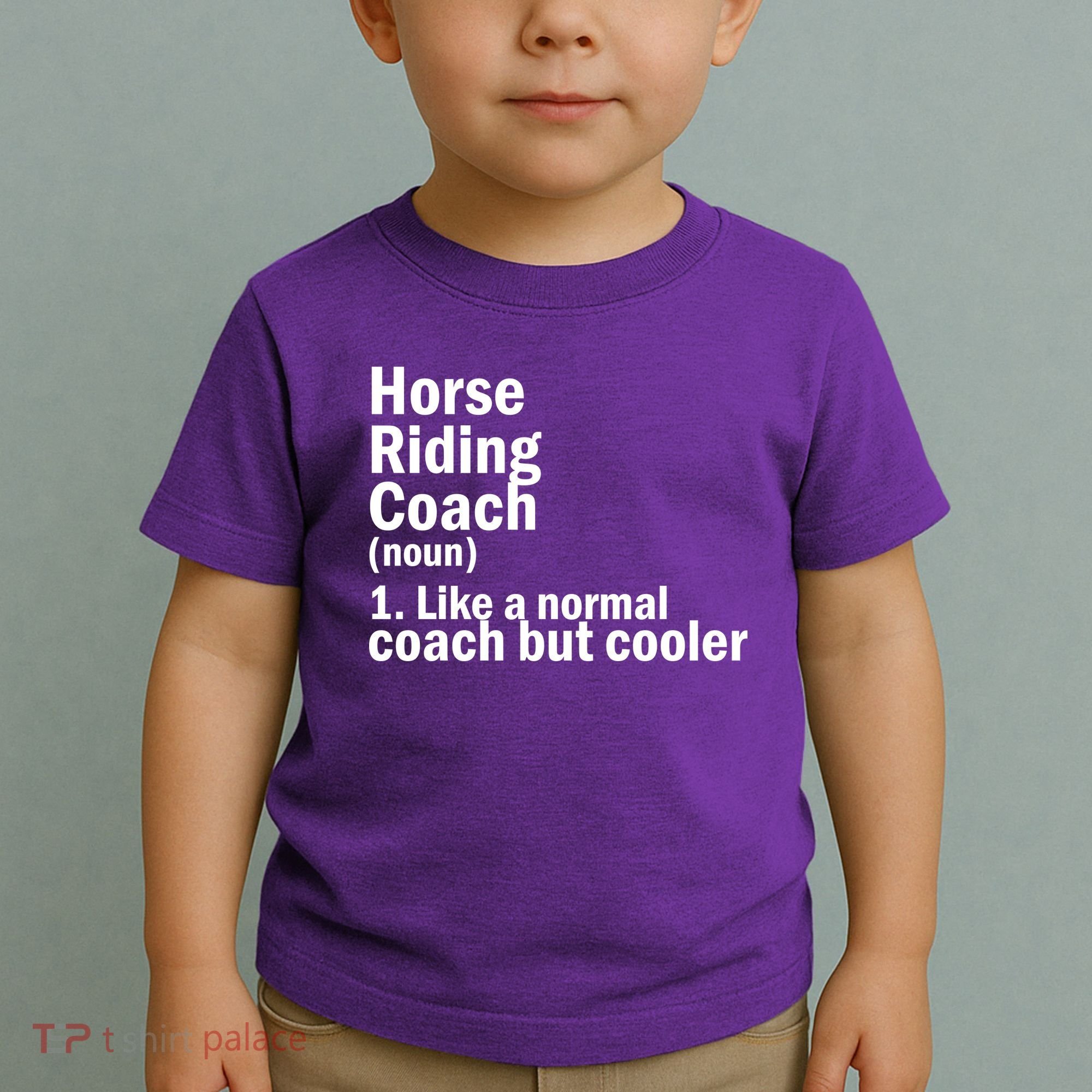 Horse Riding Coach Toddler T-Shirt