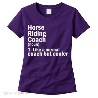 Horse Riding Coach Women's T-Shirt