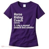 Horse Riding Coach Women's T-Shirt thumb 0