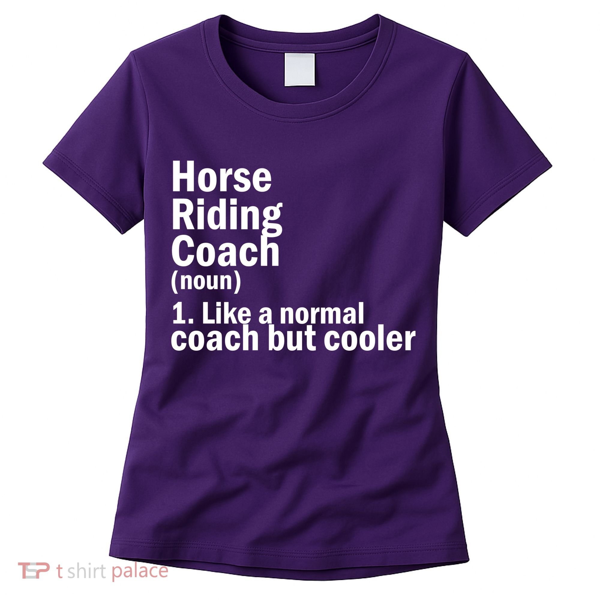 Horse Riding Coach Women's T-Shirt
