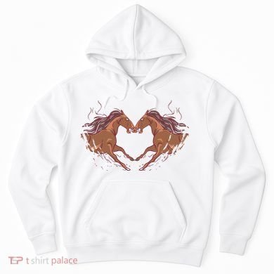 Horse Shaped Heart Hoodie