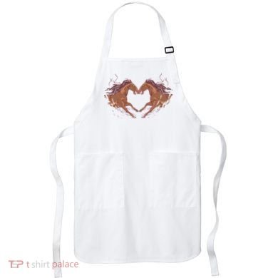Horse Shaped Heart Apron