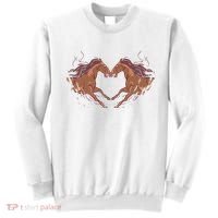 Horse Shaped Heart Sweatshirt thumb 0