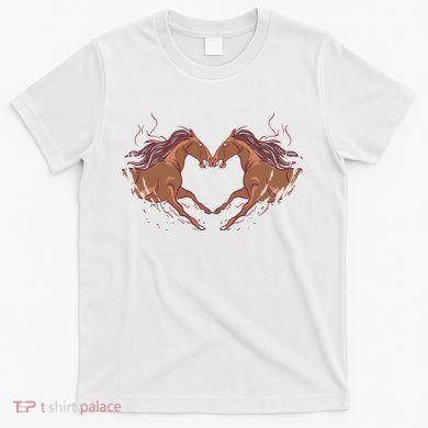 Horse Shaped Heart T-Shirt