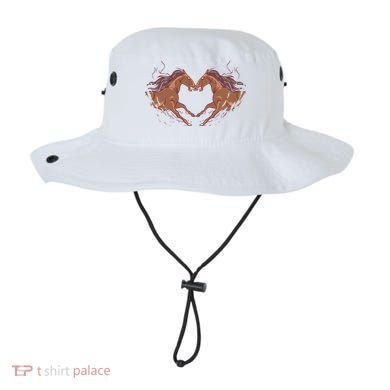 Horse Shaped Heart Bucket Hat