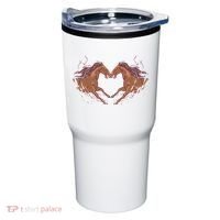 Horse Shaped Heart Tumbler thumb 0