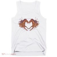 Horse Shaped Heart Tank Top thumb 0