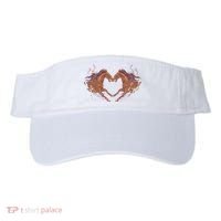 Horse Shaped Heart Visor thumb 0
