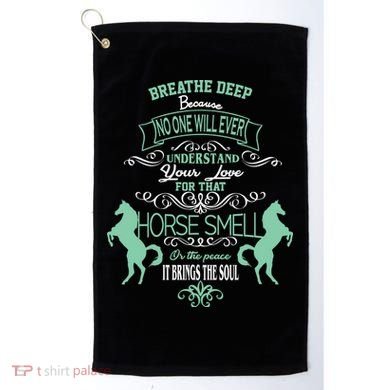 Horse Smell Golf Towel