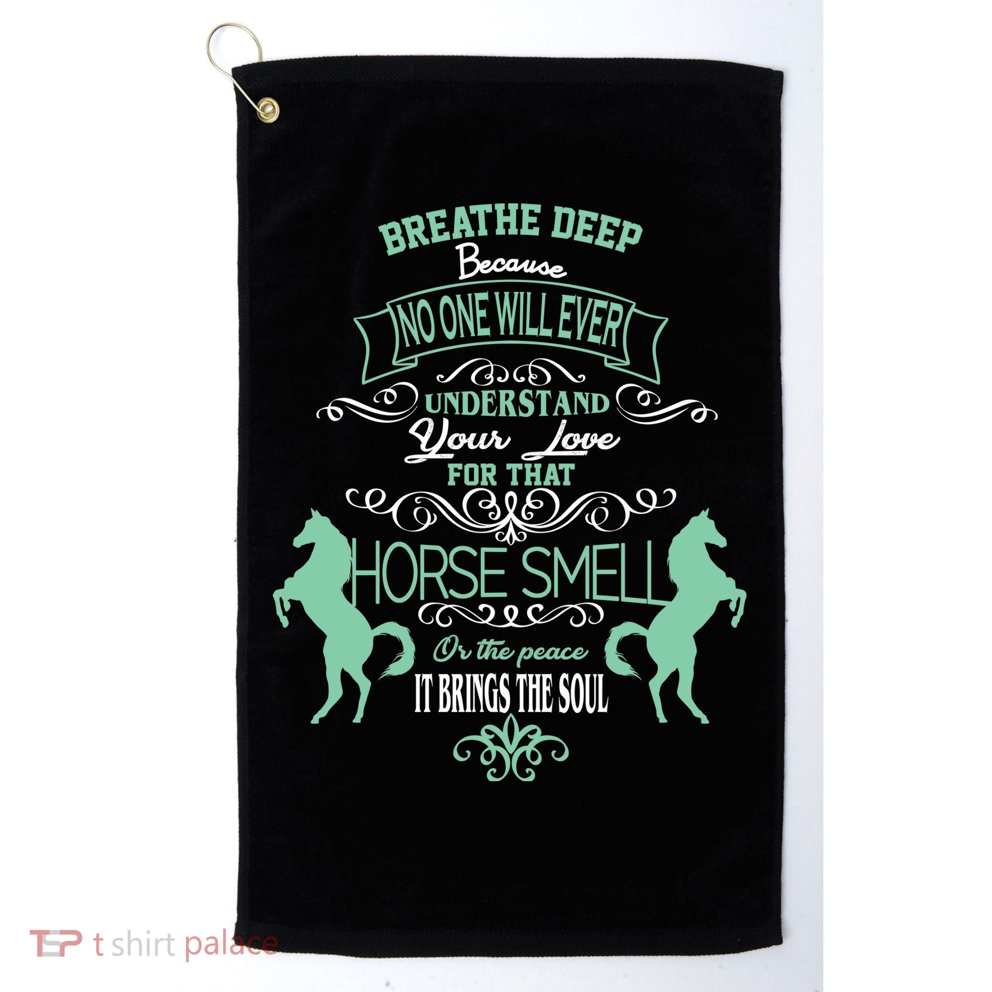 Horse Smell Golf Towel