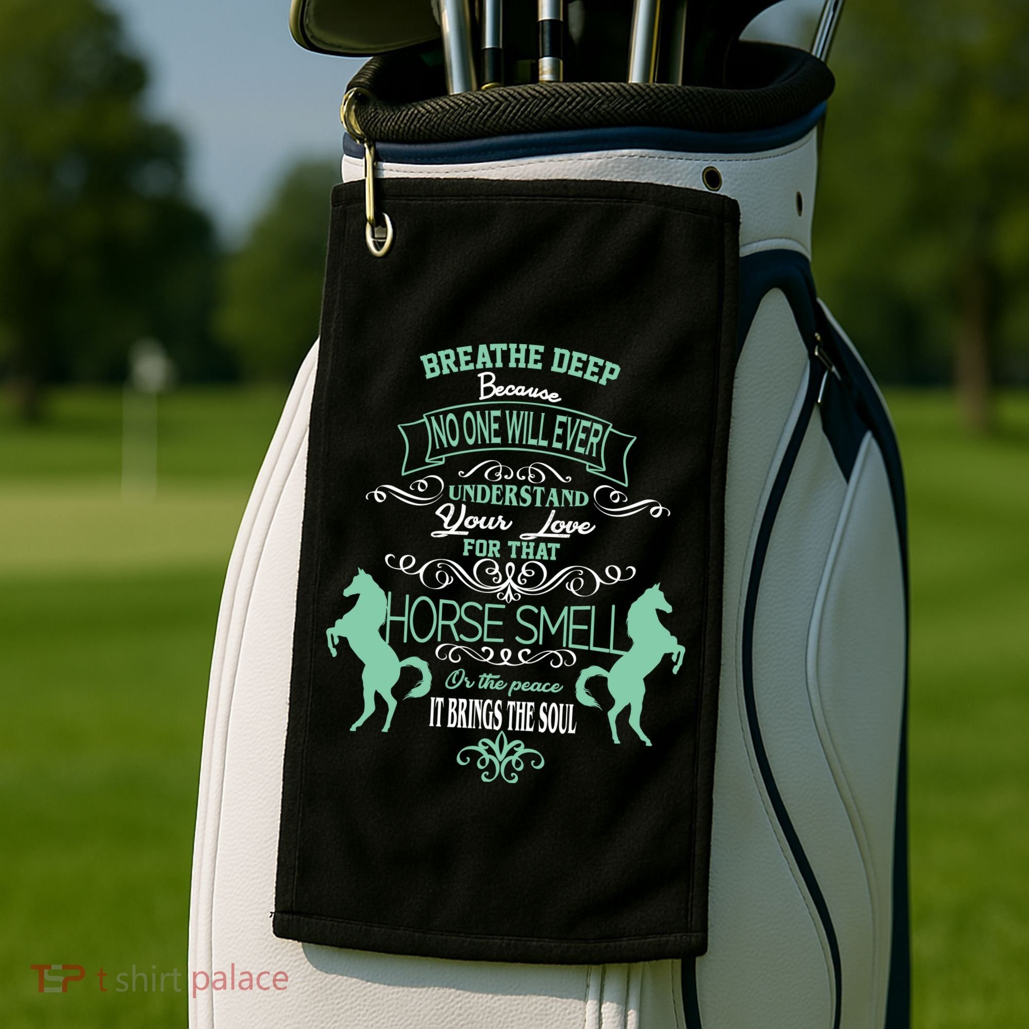 Horse Smell Golf Towel