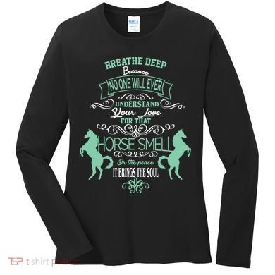 Horse Smell Women's Long Sleeve Shirt