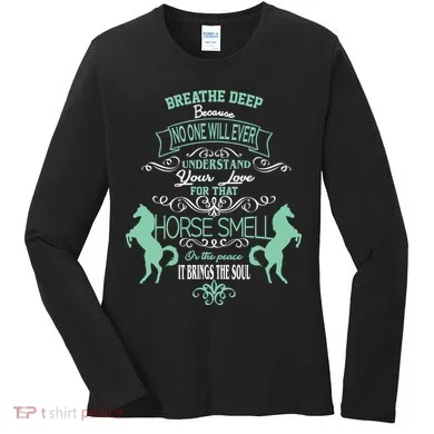 Horse Smell Women's Long Sleeve Shirt