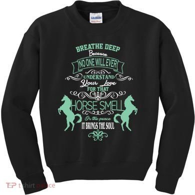 Horse Smell Kids Sweatshirt