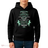 Horse Smell Kids Hoodie thumb 4