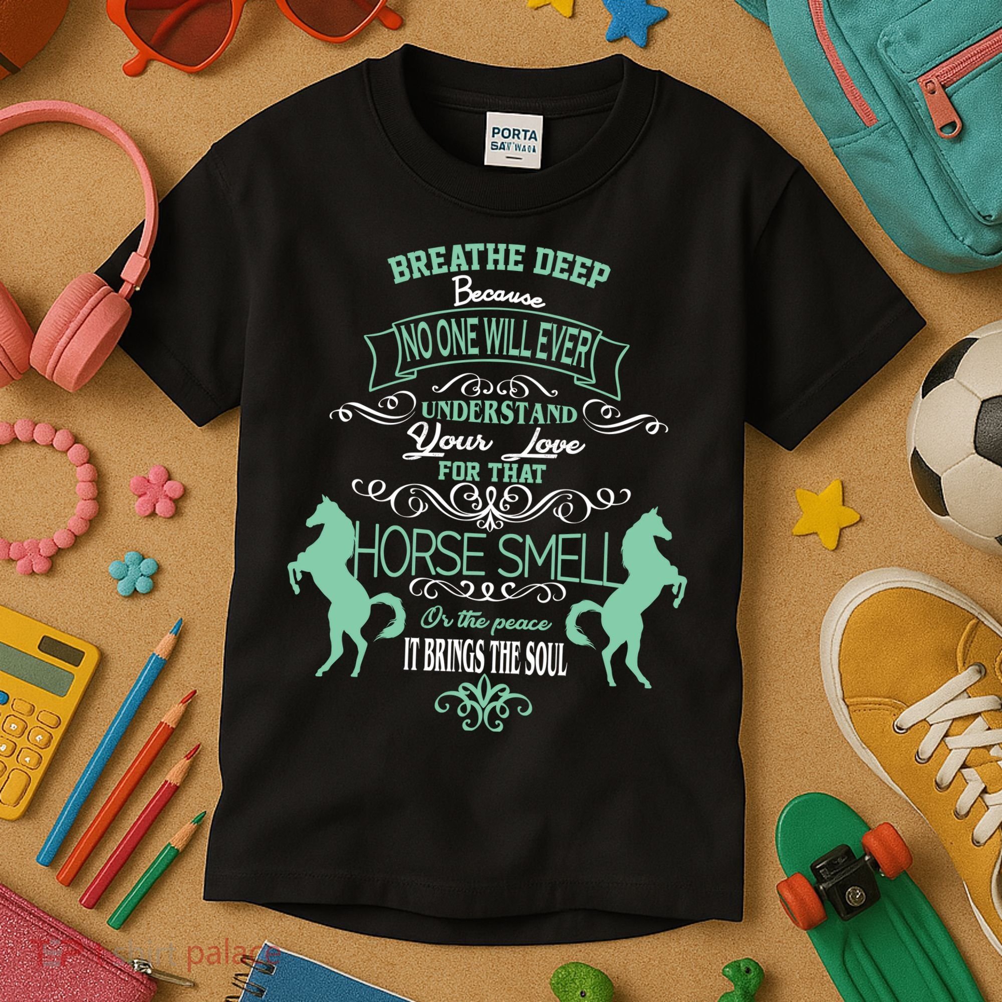 Horse Smell Kids T-Shirt