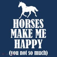 Horses Make Me Happy You Not So Much Toddler T-Shirt thumb 4