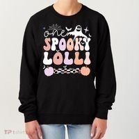 Halloween One Spooky Lolli Grandmother Groovy Women's Sweatshirt thumb 0