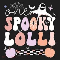 Halloween One Spooky Lolli Grandmother Groovy Hat thumb 2