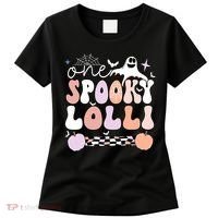 Halloween One Spooky Lolli Grandmother Groovy Women's T-Shirt thumb 0