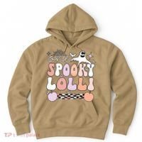 Halloween One Spooky Lolli Grandmother Groovy Hoodie thumb 0