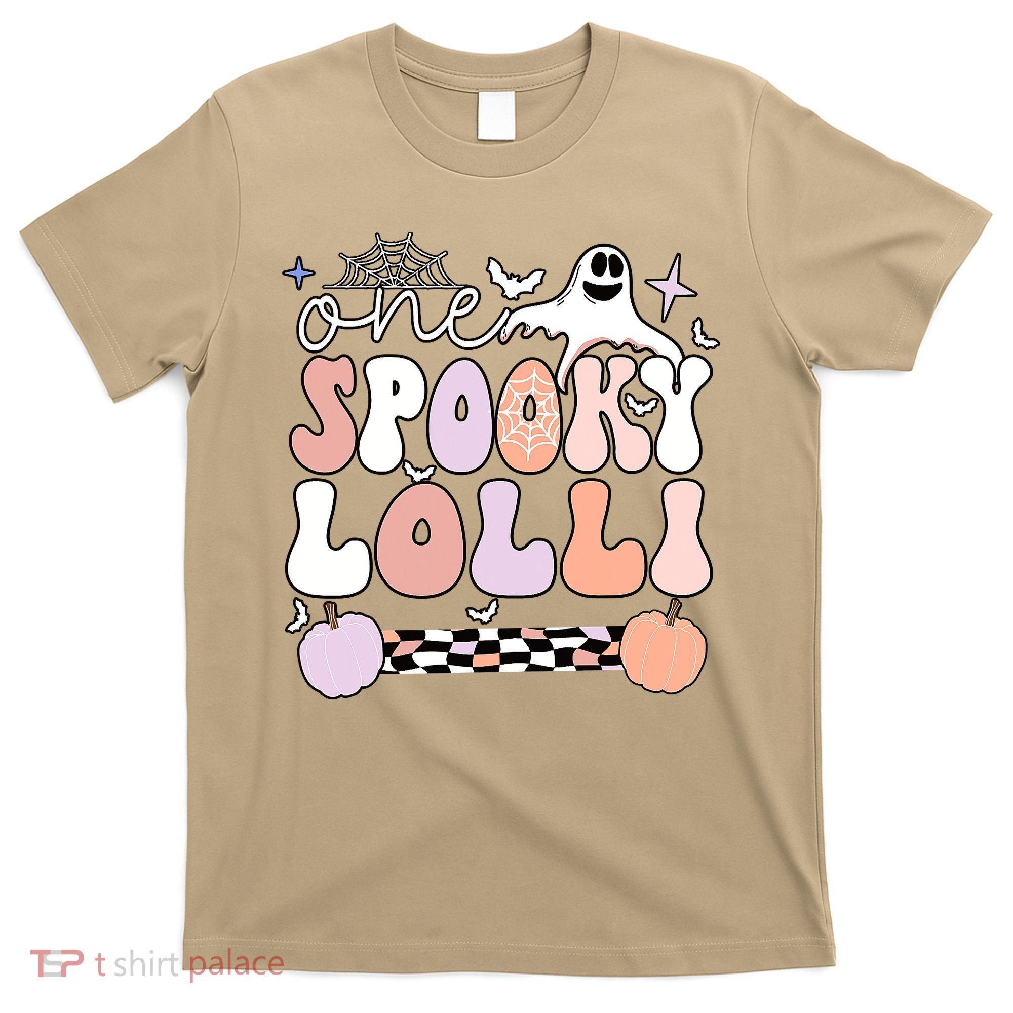 Halloween One Spooky Lolli Grandmother Groovy T-Shirt