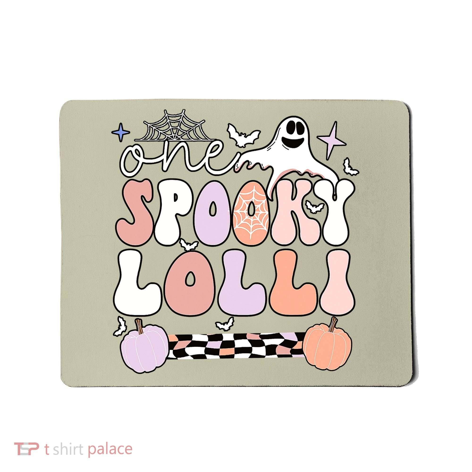 Halloween One Spooky Lolli Grandmother Groovy Mousepad