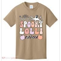 Halloween One Spooky Lolli Grandmother Groovy Kids T-Shirt thumb 0