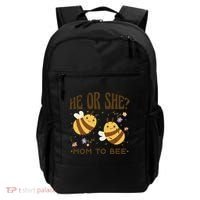 He Or She Mom To Bee Gender Reveal Backpack thumb 0